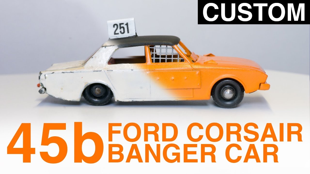 Matchbox Custom 45b Ford Corsair Banger Racing Car Restoration