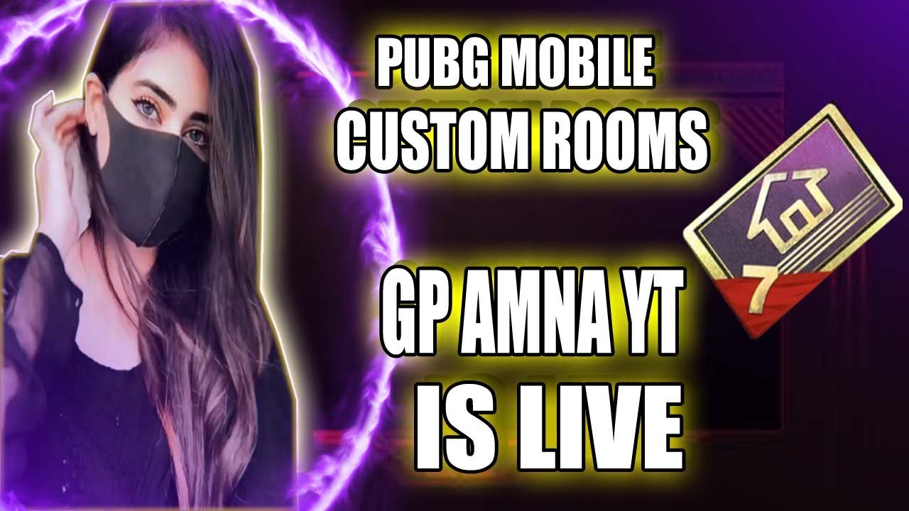 PUBG MOBILE | CUSTOM ROOMS  | PUBG GIRL LIVE STREAMING  |  GAMING WITH AMNA#pubg #trending #viral