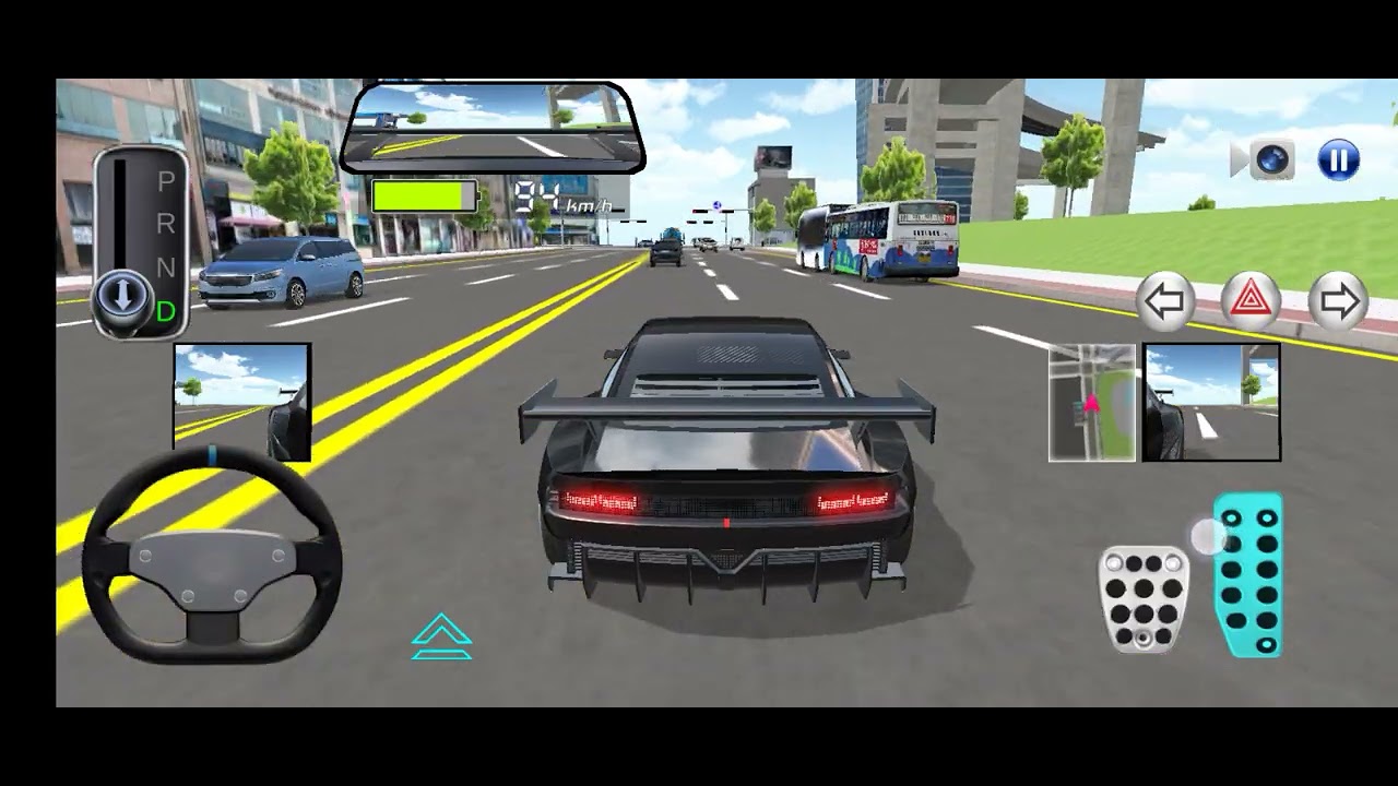 3D DRİVİNG CLASS ARABA OYUNU SERBEST SÜRÜŞ İZLE 