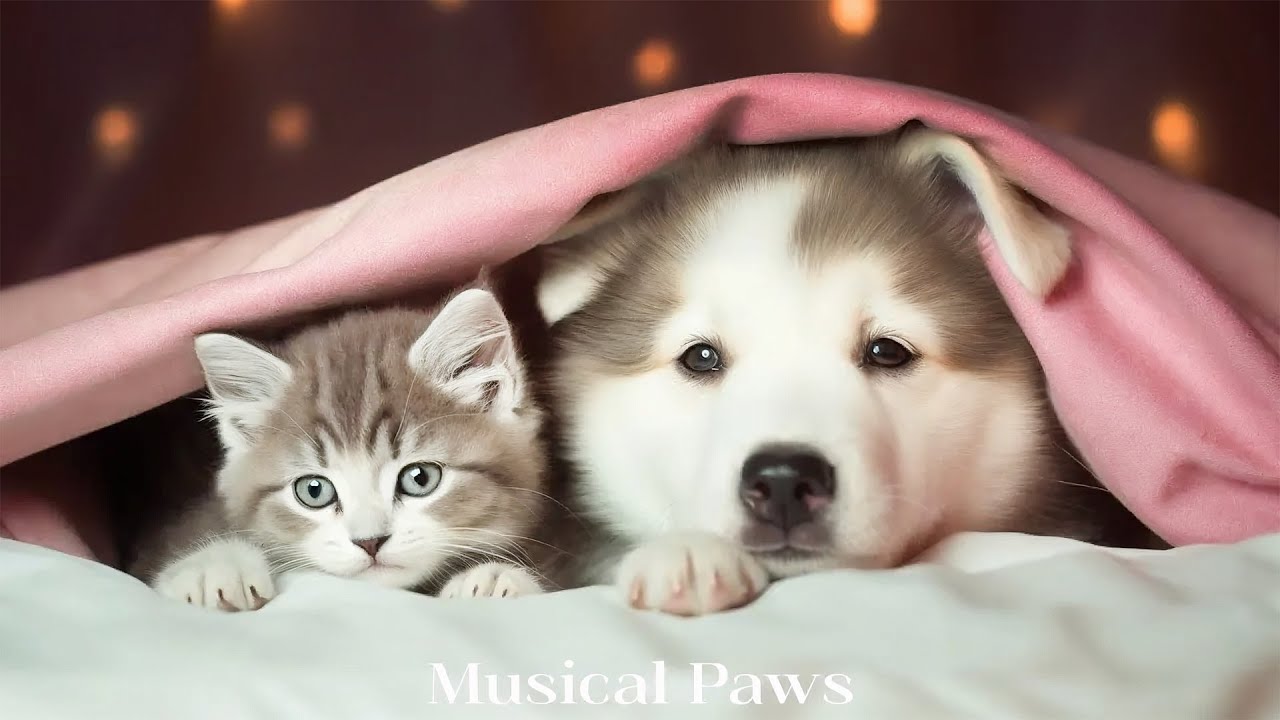 Pet Music: Relaxation Therapy | Over 24 HOURS of The Best Anti-Anxiety Music for Cats&Dogs!