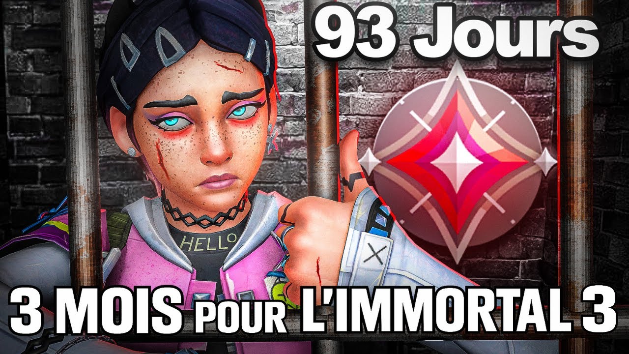 J'AI TROIS MOIS POUR PASSER IMMORTAL 3 SUR VALORANT ! (road to immo 3 ep 1)