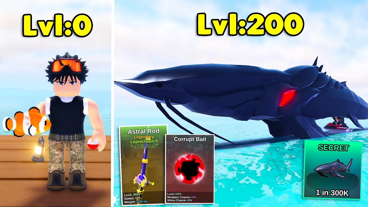 DARI NOOB KE PRO BARU MAIN LANGSUNG DAPAT IKAN SECRET DI FISH IT