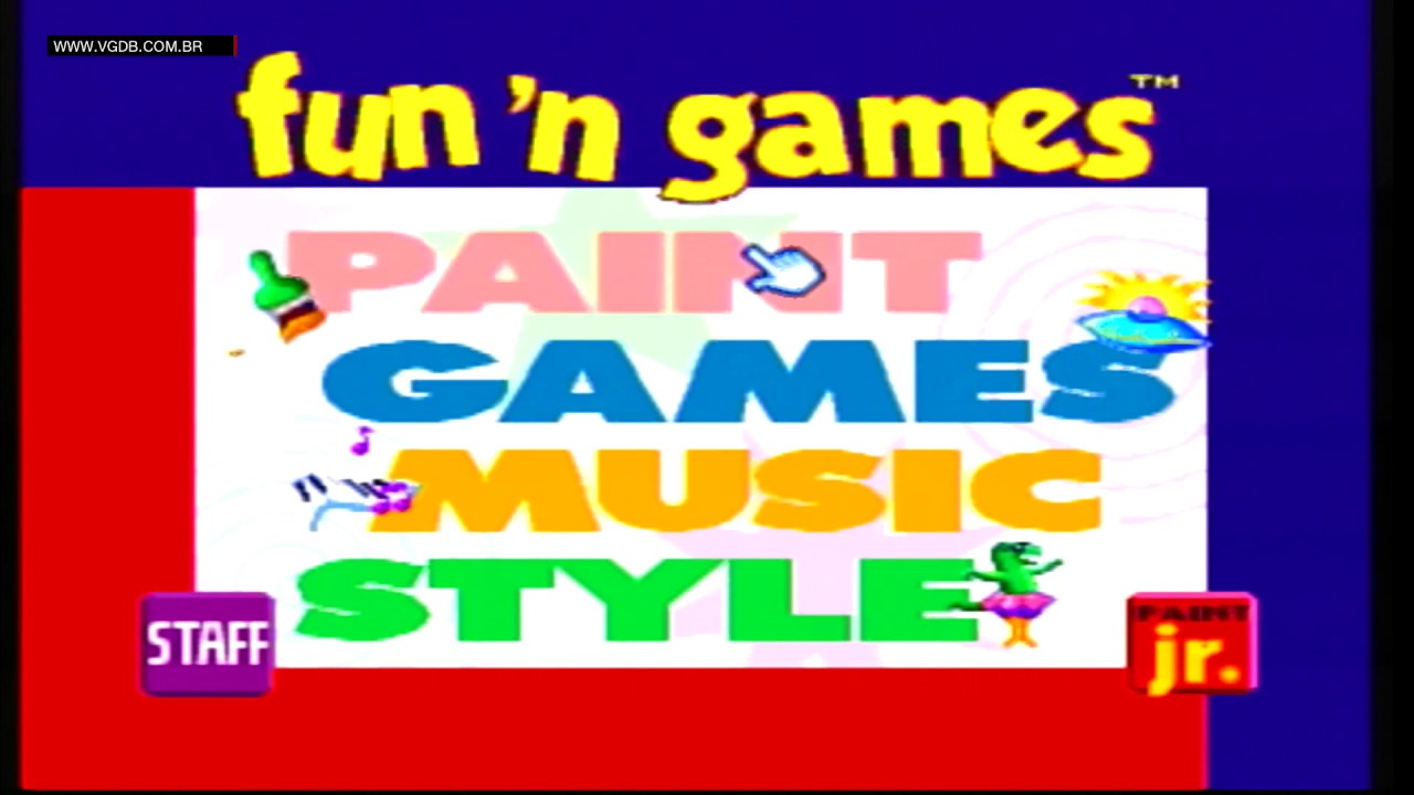 Fun 'N Games (Paint / Music / Style) - 3DO - VGDB