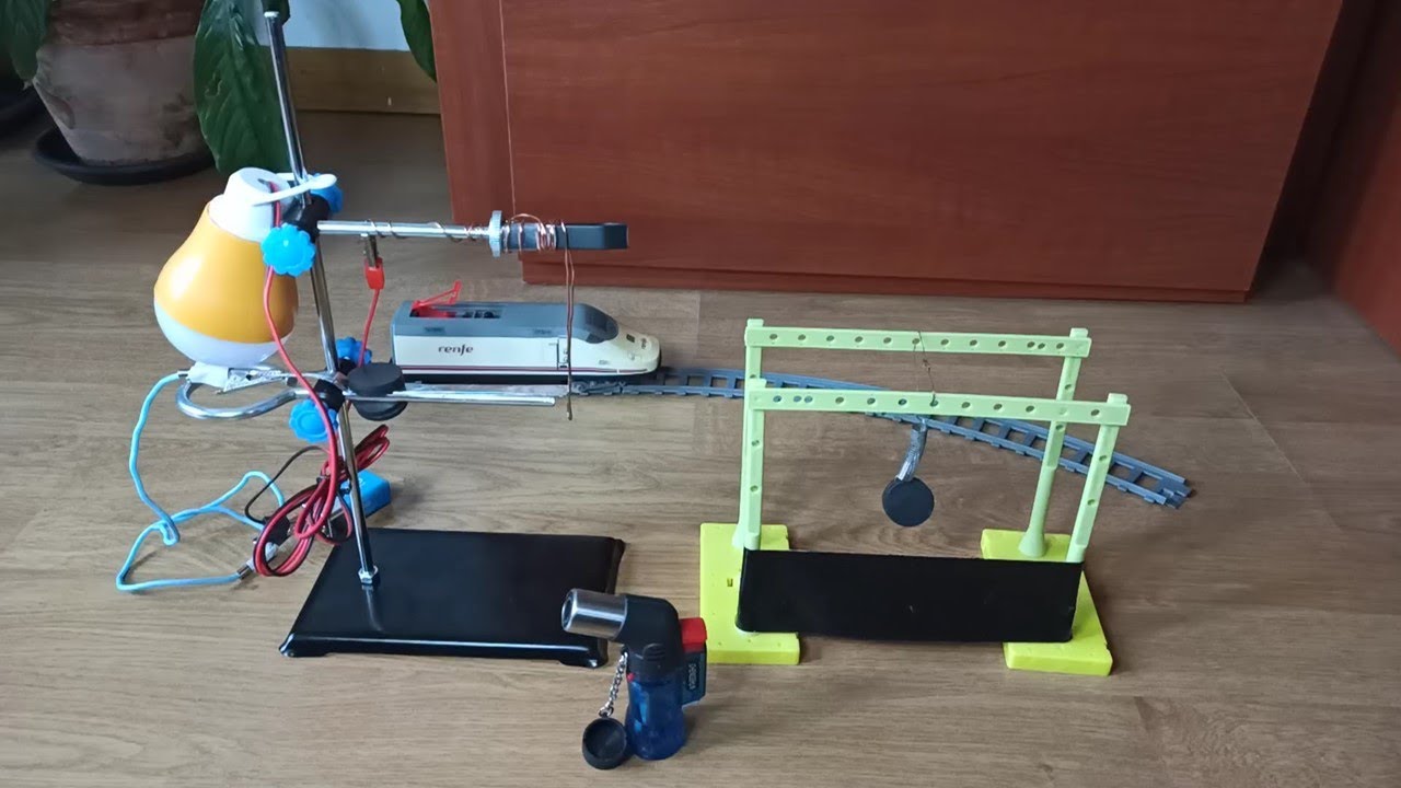 54. Dilatación Térmica de Materiales. Física. Experimentos.