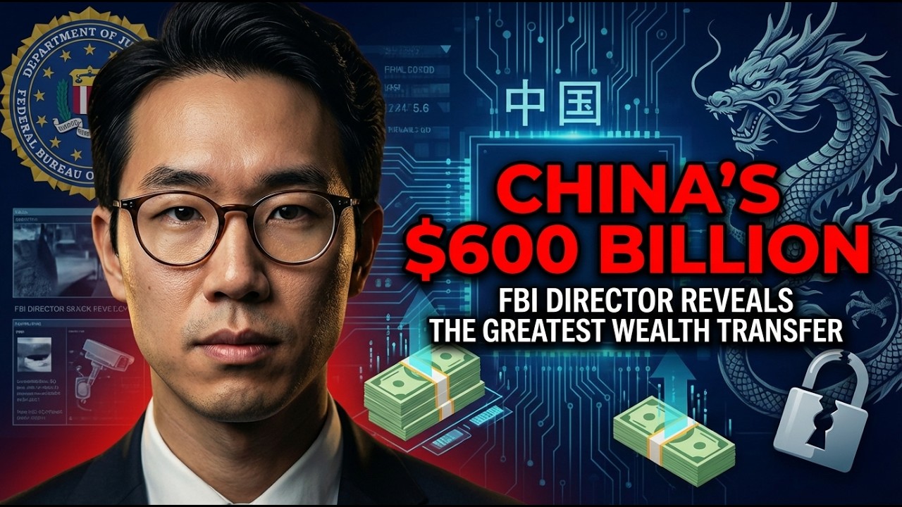 FBI Director Reveals China's $600 Billion Annual Theft — The Greatest Wealth Transfer in History