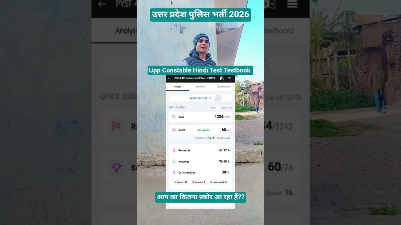 Upp Constable Hindi Mock Test Testbook Today|Upp Bharti 2026|#upkaaspirant #uppolicenewvacancy2026