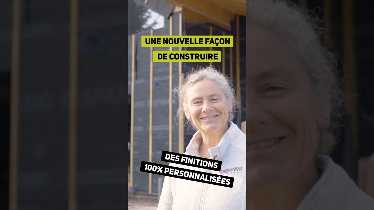 Une liberté totale dans le choix des finitions