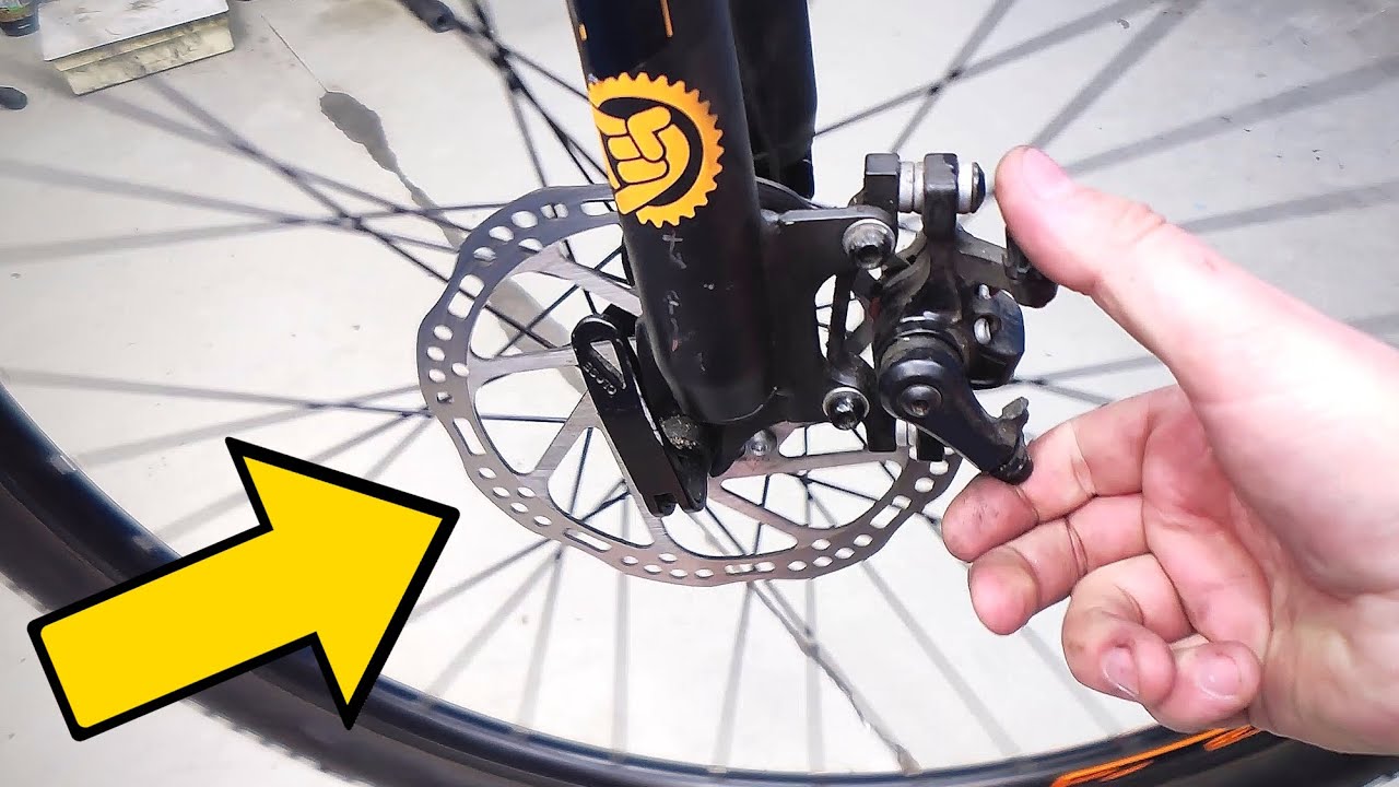 How to get good brakes on your bike. Bicycle Disc Brake Repair