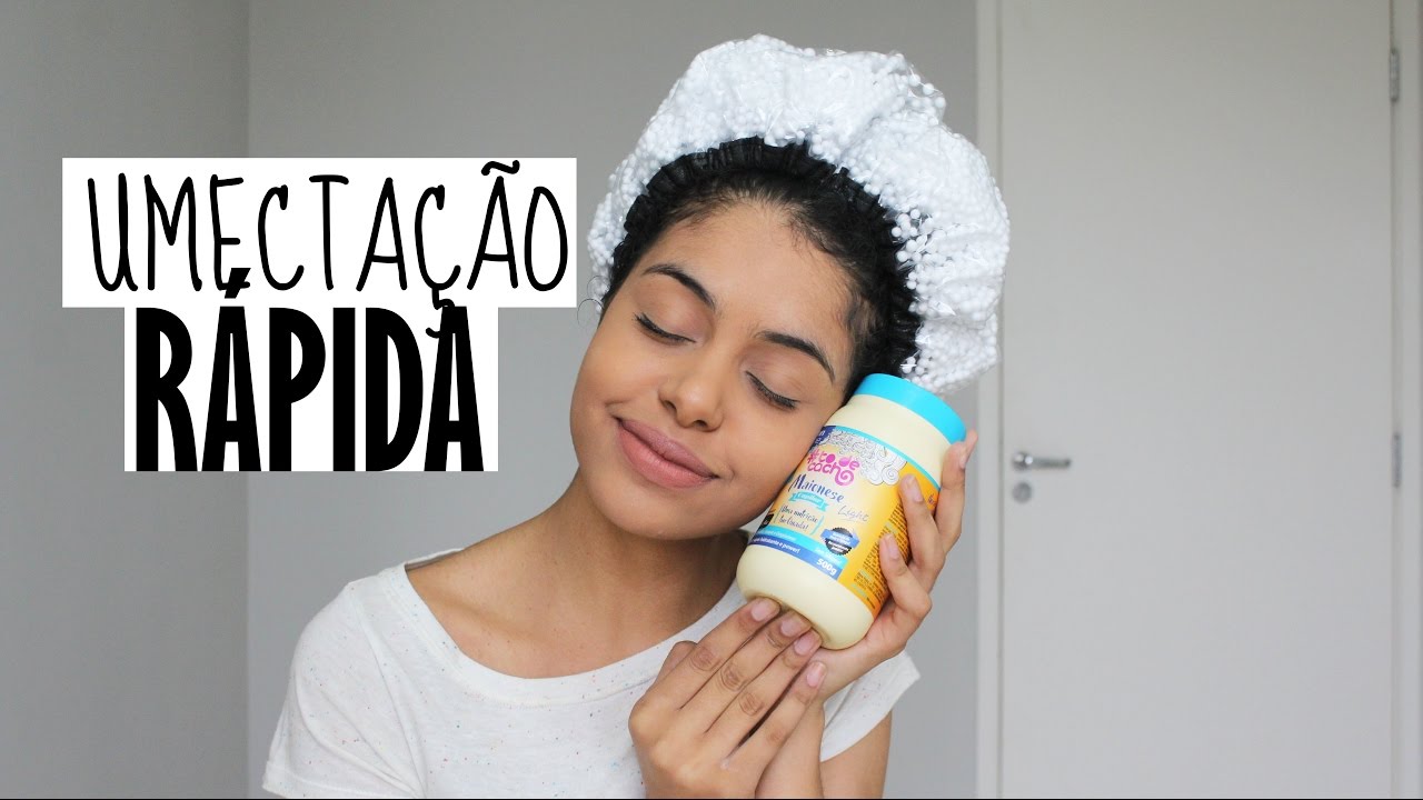 UMECTAÇÃO DE 15 MINUTOS COM MAIONESE
