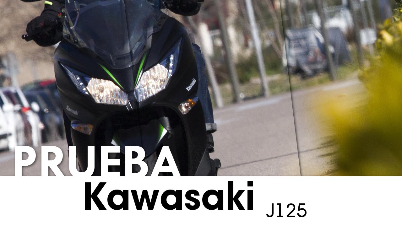 Kawasaki J125 - videoprueba - castellano - 2016
