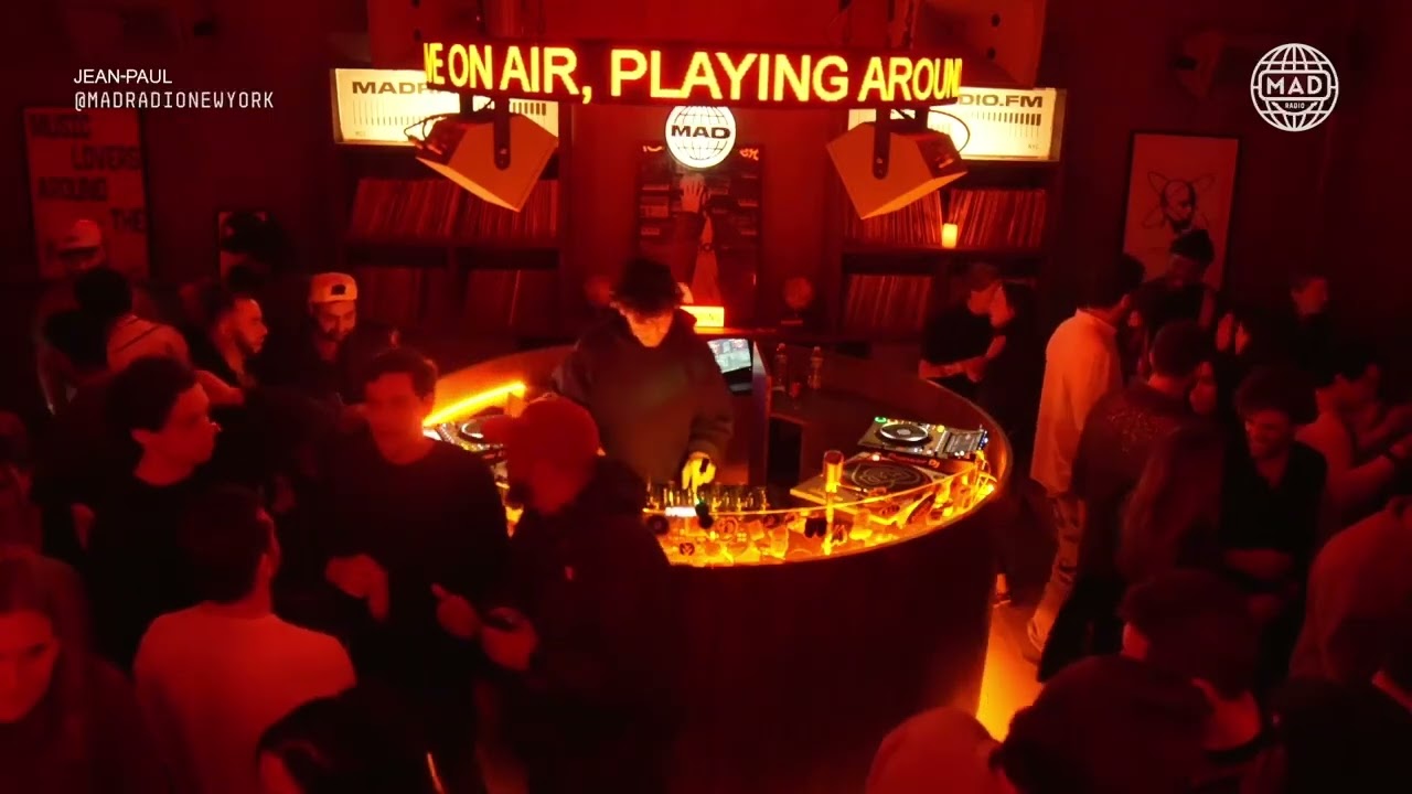 JEAN-PAUL — Live DJ Set at Mad Radio New York | House, Deep House