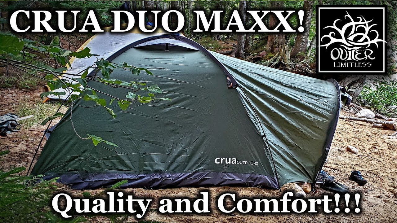 Quality and Comfort - Room for 3!  Crua Outdoors Duo Maxx
