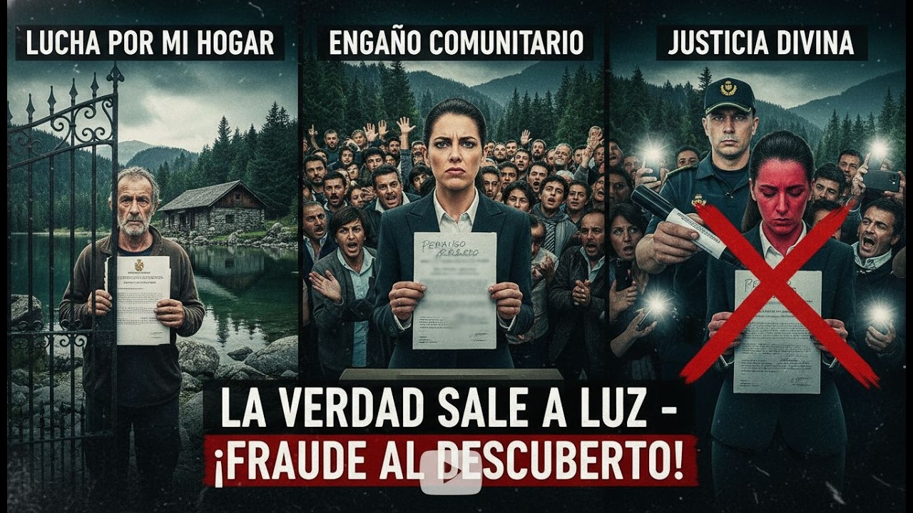 ¡FALSIFICÓ PERMISO PARA MI CABAÑA PRIVADA! ¡LA GUARDIA CIVIL LA HUMILLÓ!