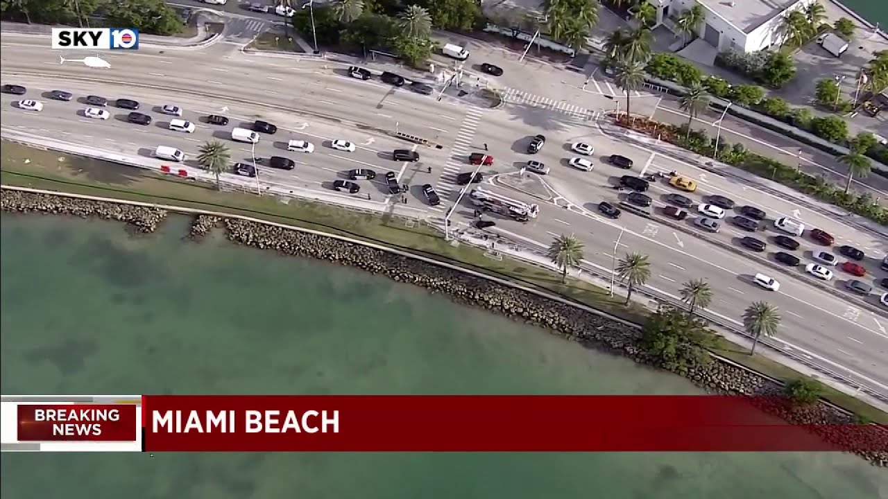 Traffic alert: Avoid Macarthur Causeway in Miami Beach