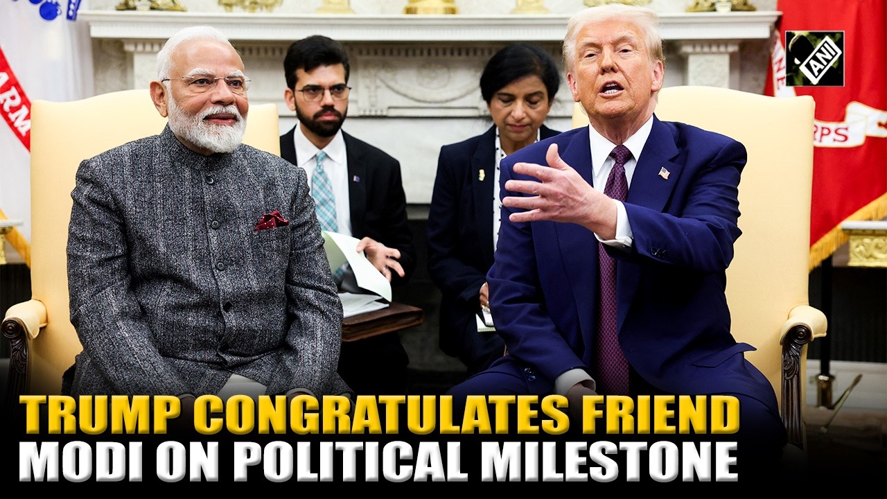 Trump congratulates friend PM Modi on historic milestone as India&rsquo;s longest-serving Prime Minister