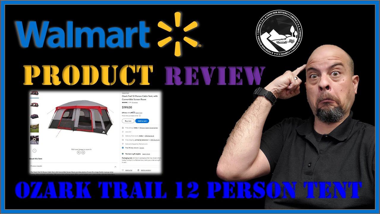 Walmart Ozark Trail 12 Person Cabin Tent Review