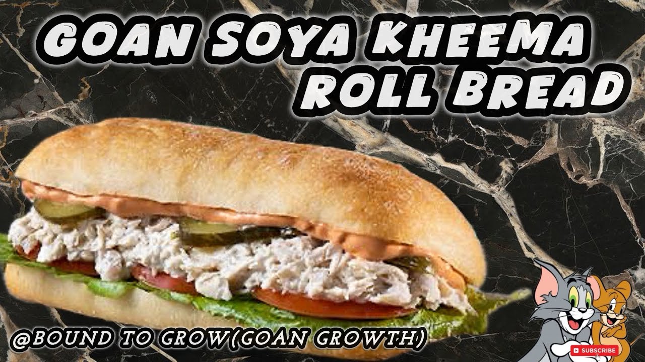 Goan Soya kheema roll bread recipe| Easy Homemade Tiffin friendly| #bread #recipe #tiffinrecipe 