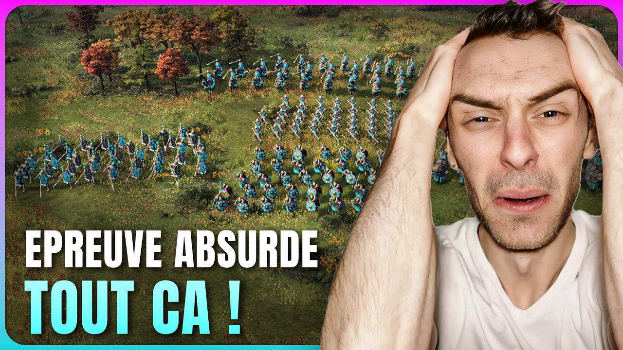 MAIS C'EST ABSURDE ! Test du mode ABSURDE sur l'épreuve (Roguelite AOE 4) Gameplay Roguelite AOE 4