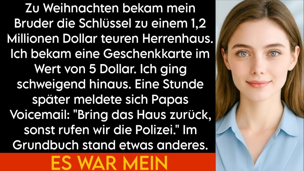 Eltern schenkten Bruder $1,2M Villa – mir nur $5. Ich ging – und dann passierte es…