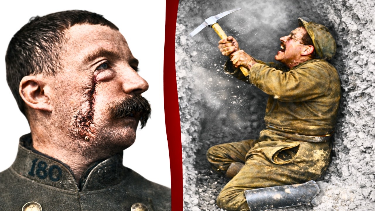 The Real HORRORS of WWI Tunnel Warfare