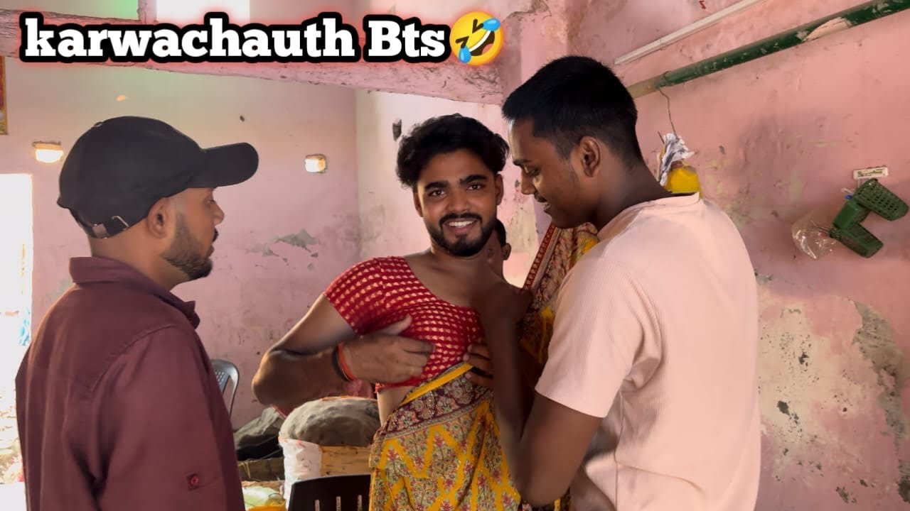 Karwachauth Bts 🤣 | full vlog | popper vishal vlog