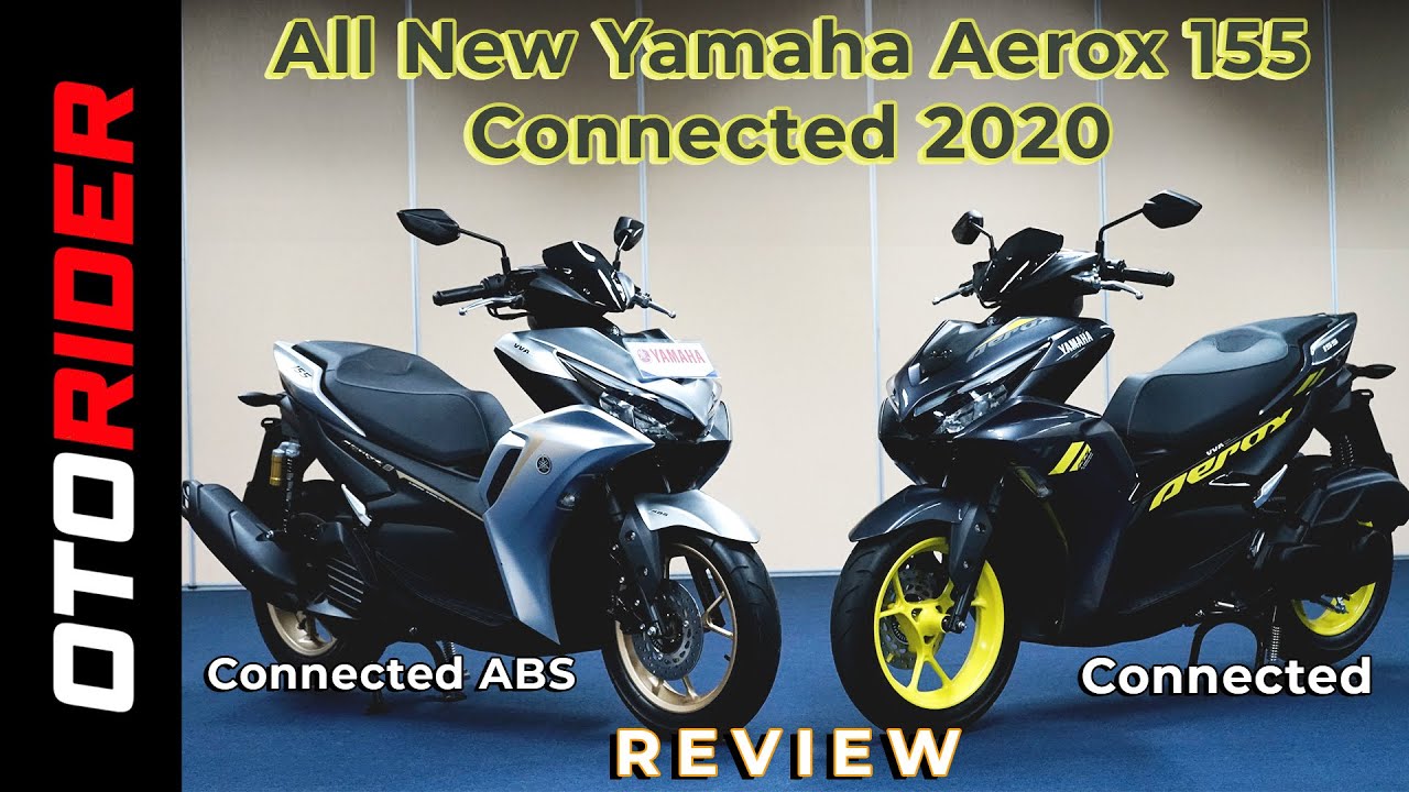 All New Yamaha Aerox 155 Connected 2020 - Review Indonesia | OtoRider