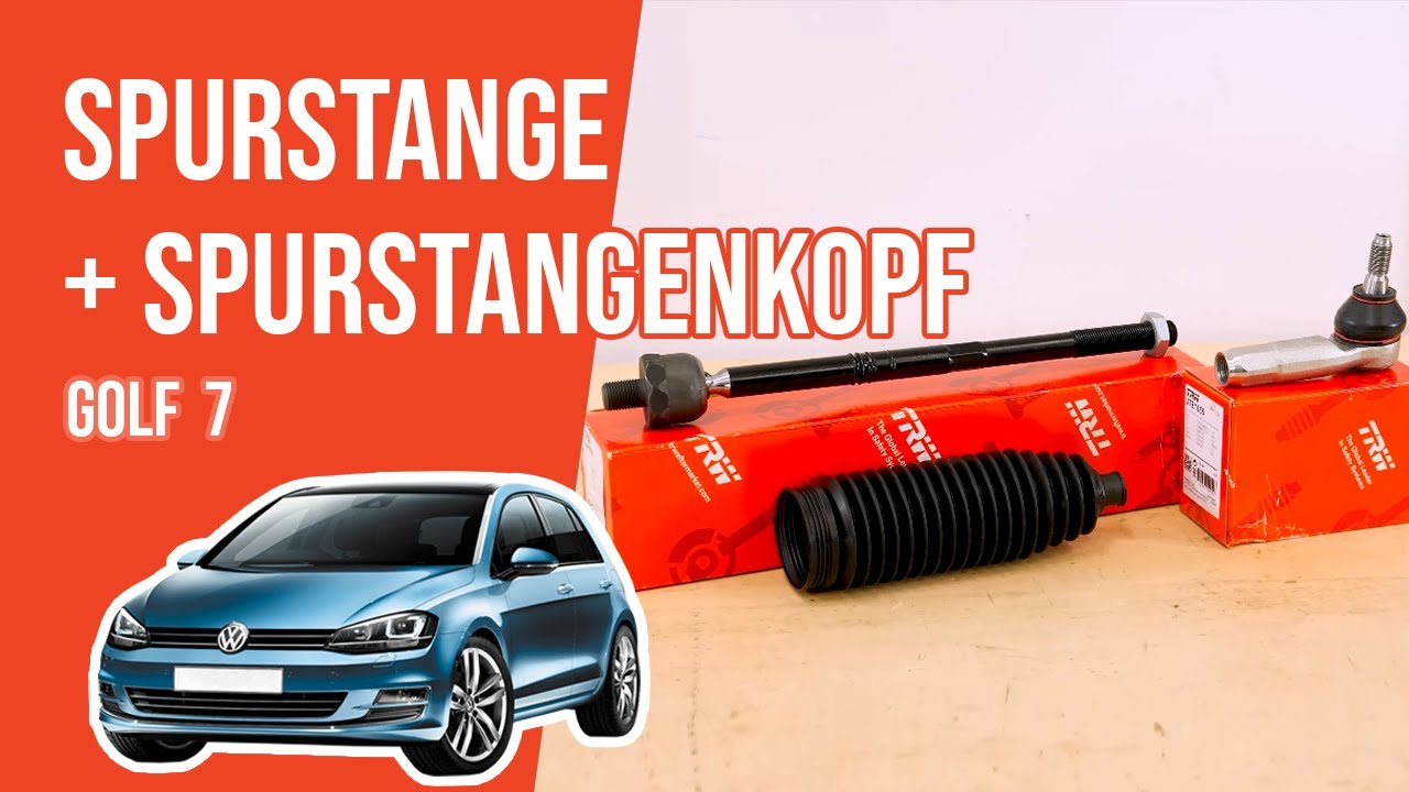 Wie Golf 7 Spurstange, Spurstangenkopf wechseln 🚗
