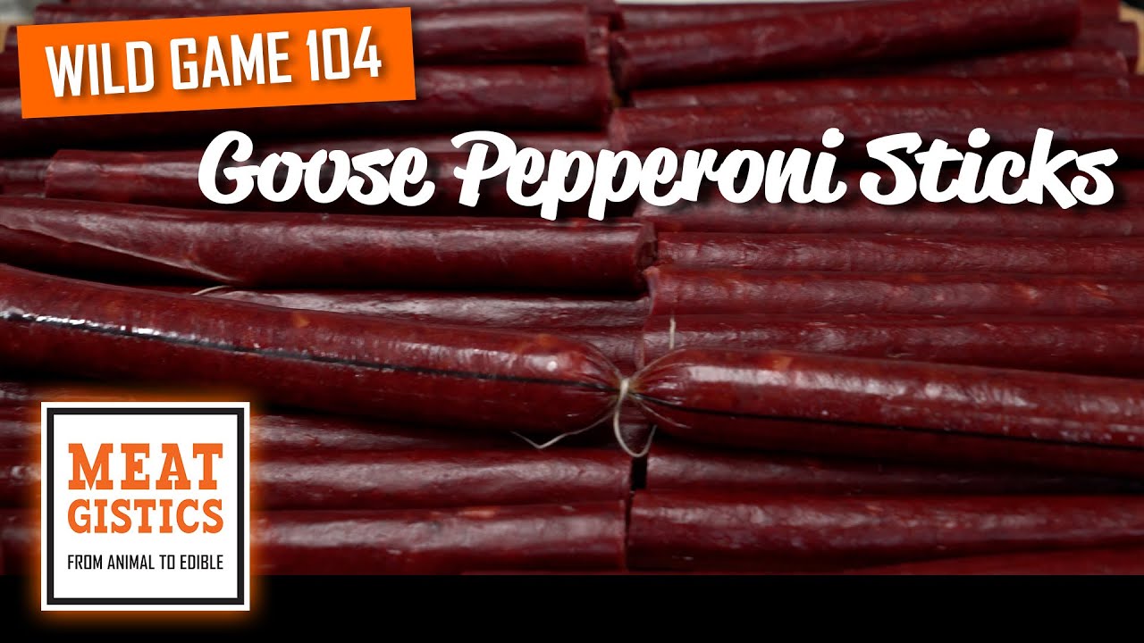 Goose Pepperoni Sticks - Wild Game 104