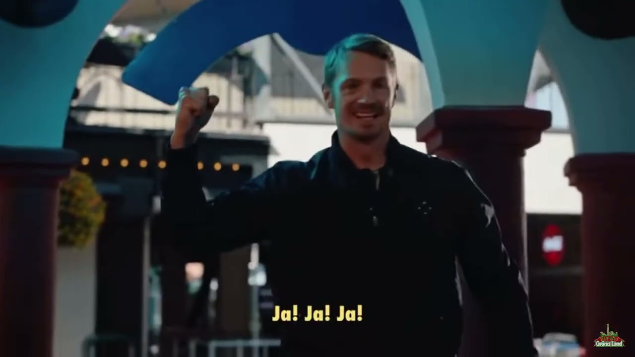 Gröna Lund reklam Joel Kinnaman