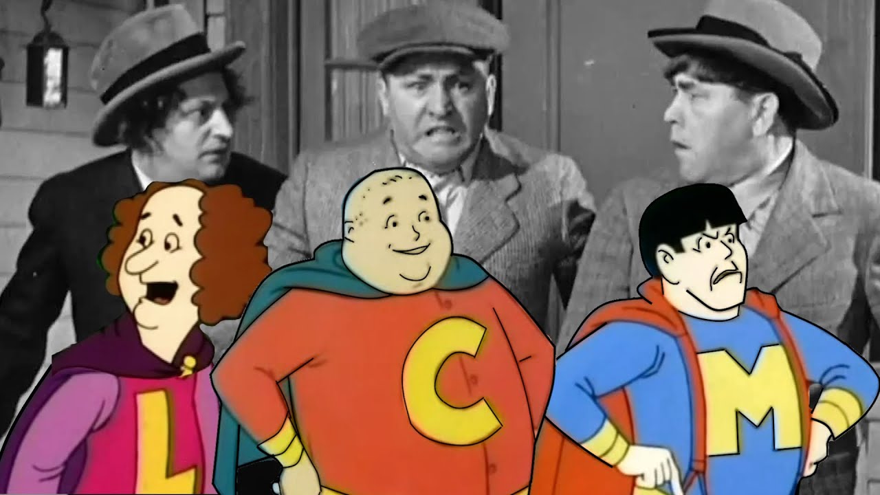 Remember the Three Stooges Superhero Cartoon the Robonic Stooges?