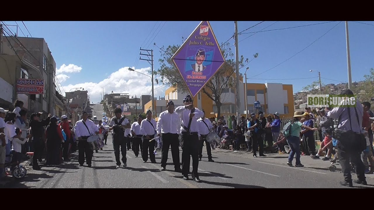 ANIVERSARIO IE JULIO C TELLO - Arequipa - 2018 -  EXALUMNOS