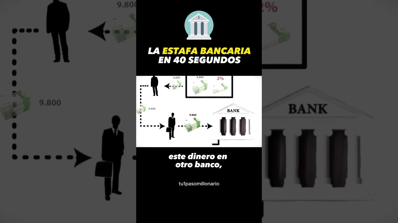 LA ESTAFA BANCARIA #comunidademprendedora #negocios #dinero #dinerorapido #bancos