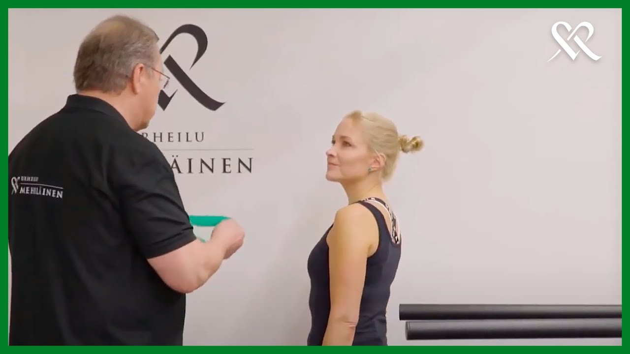 Urheilijan olkapään fysioterapeuttinen tutkiminen ja harjoitteet