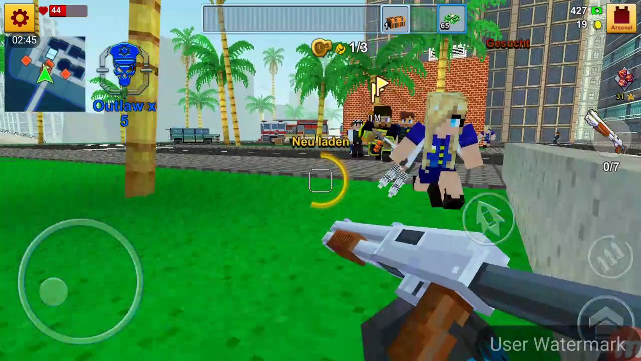 Wir spielen block City wars