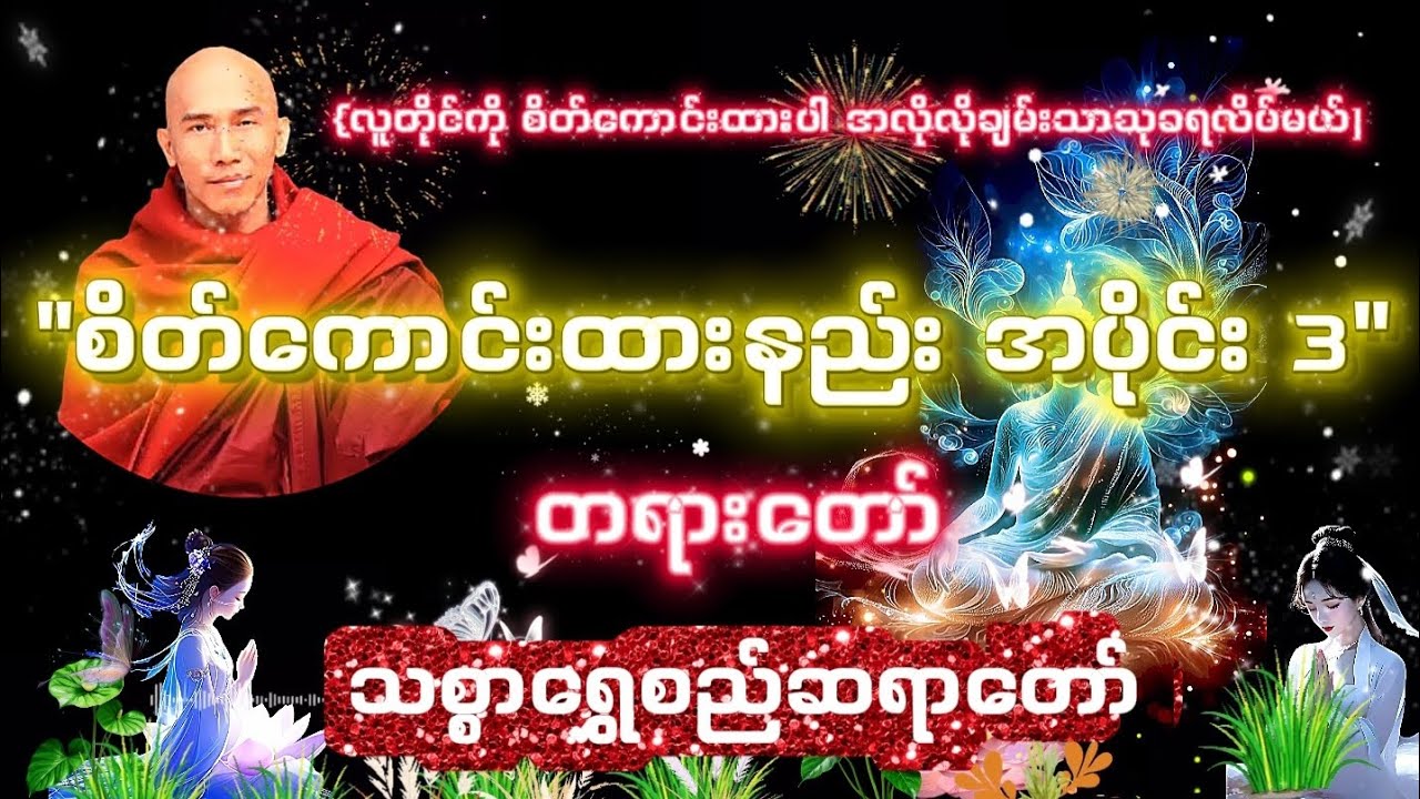 လူတိုင်အပေါ် စိတ်ကောင်းထားနည်း အပိုင်း 3 #သစ္စာရွေစည်ဆရာတော်2024 