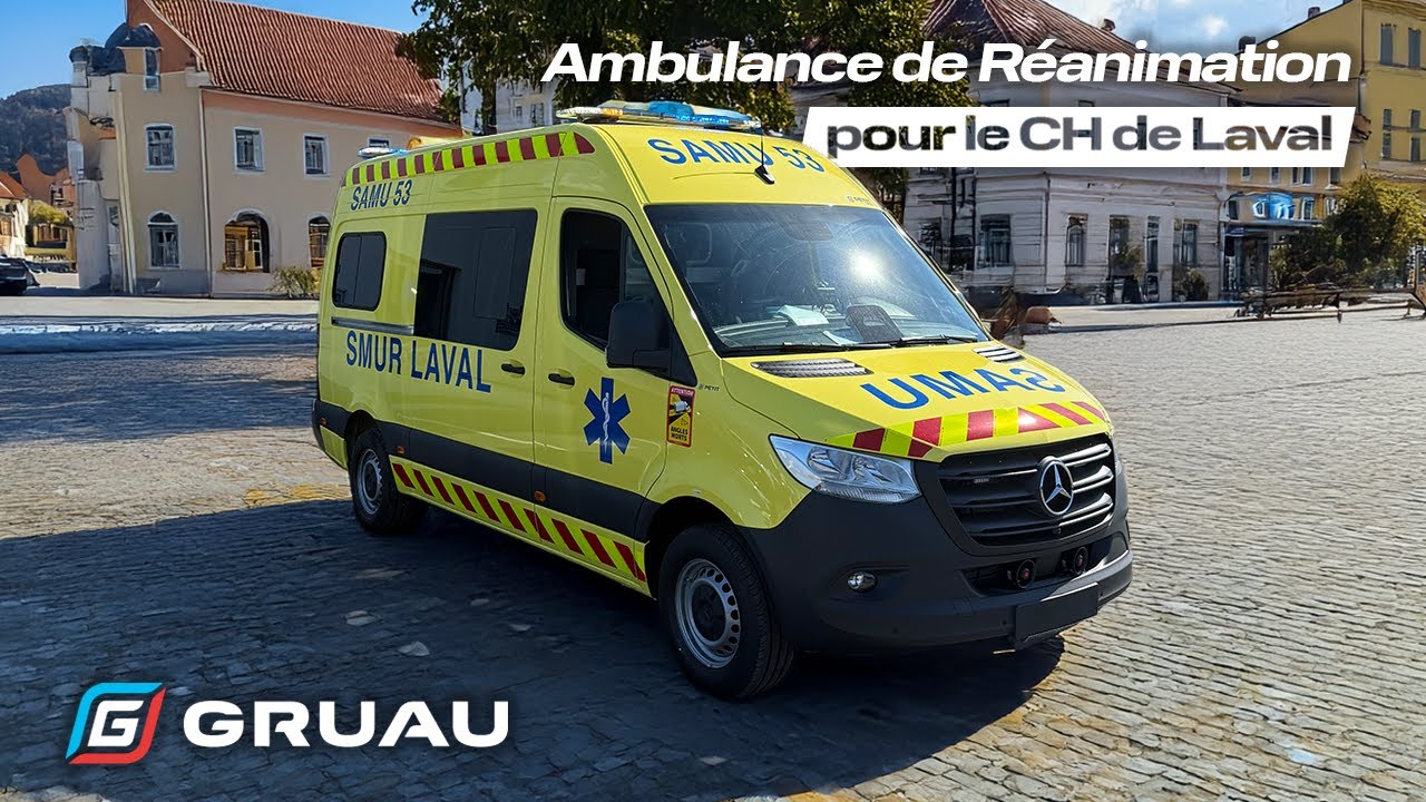 Une nouvelle Ambulance de Réanimation