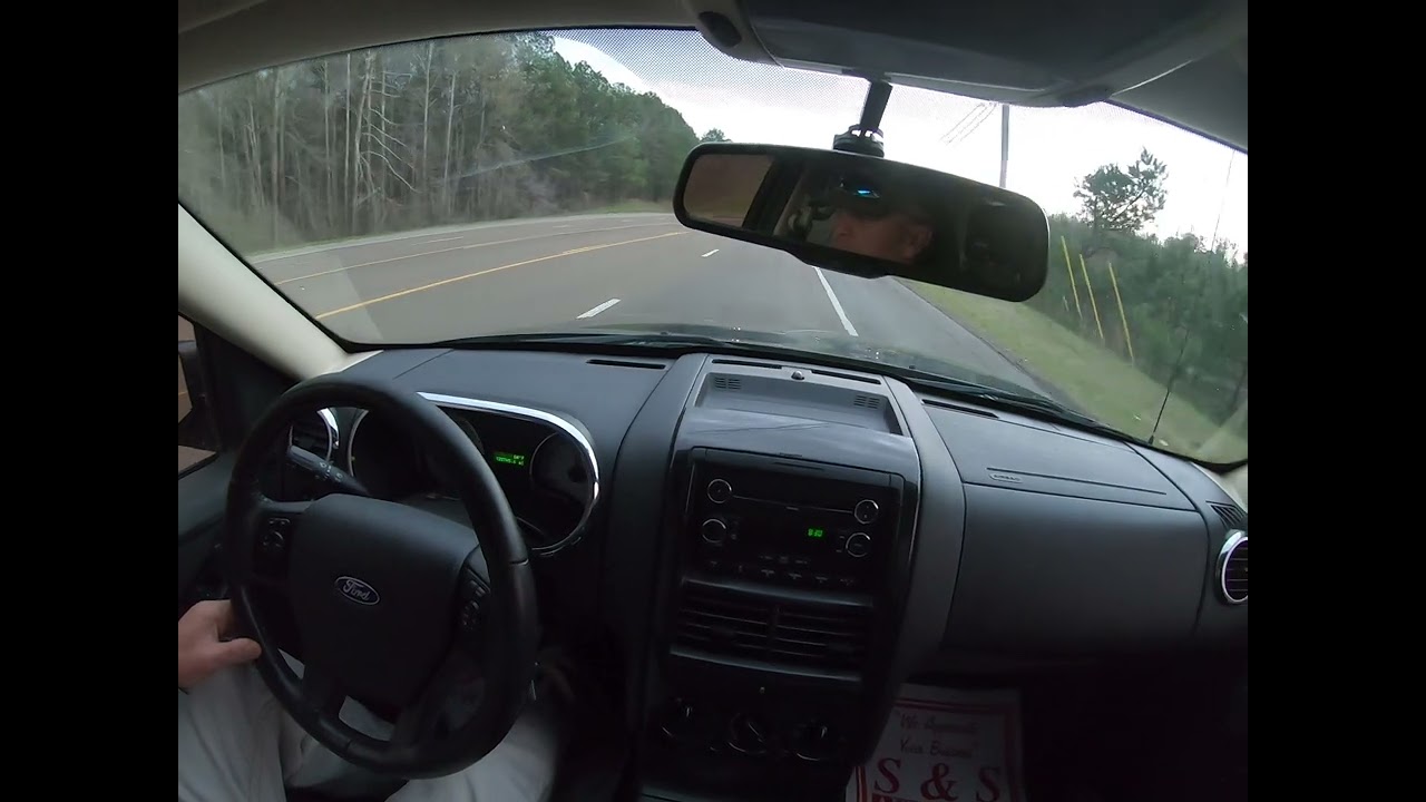 STOCK: F07345 2010 FORD EXPLORER SPORTRAC TEST DRIVE