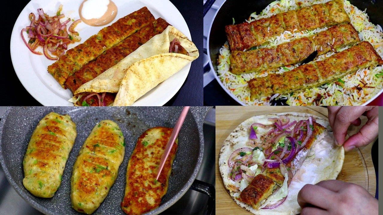 Ramadan Special / ആർക്കും ഉണ്ടാക്കാം ഒരു സൂപ്പർ Easy ചിക്കൻ Easy chicken kabab Without Oven & Oven