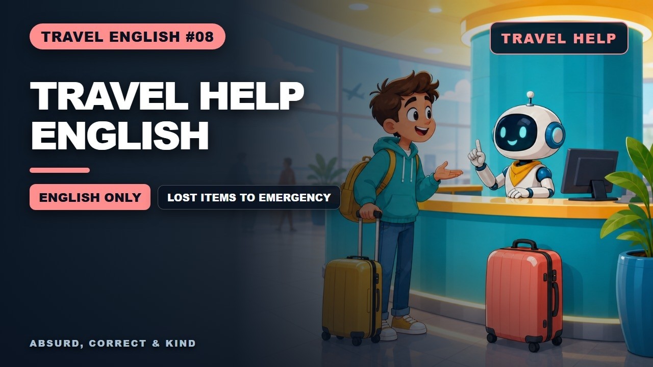 Travel English #08 | 20 Travel Help Phrases
