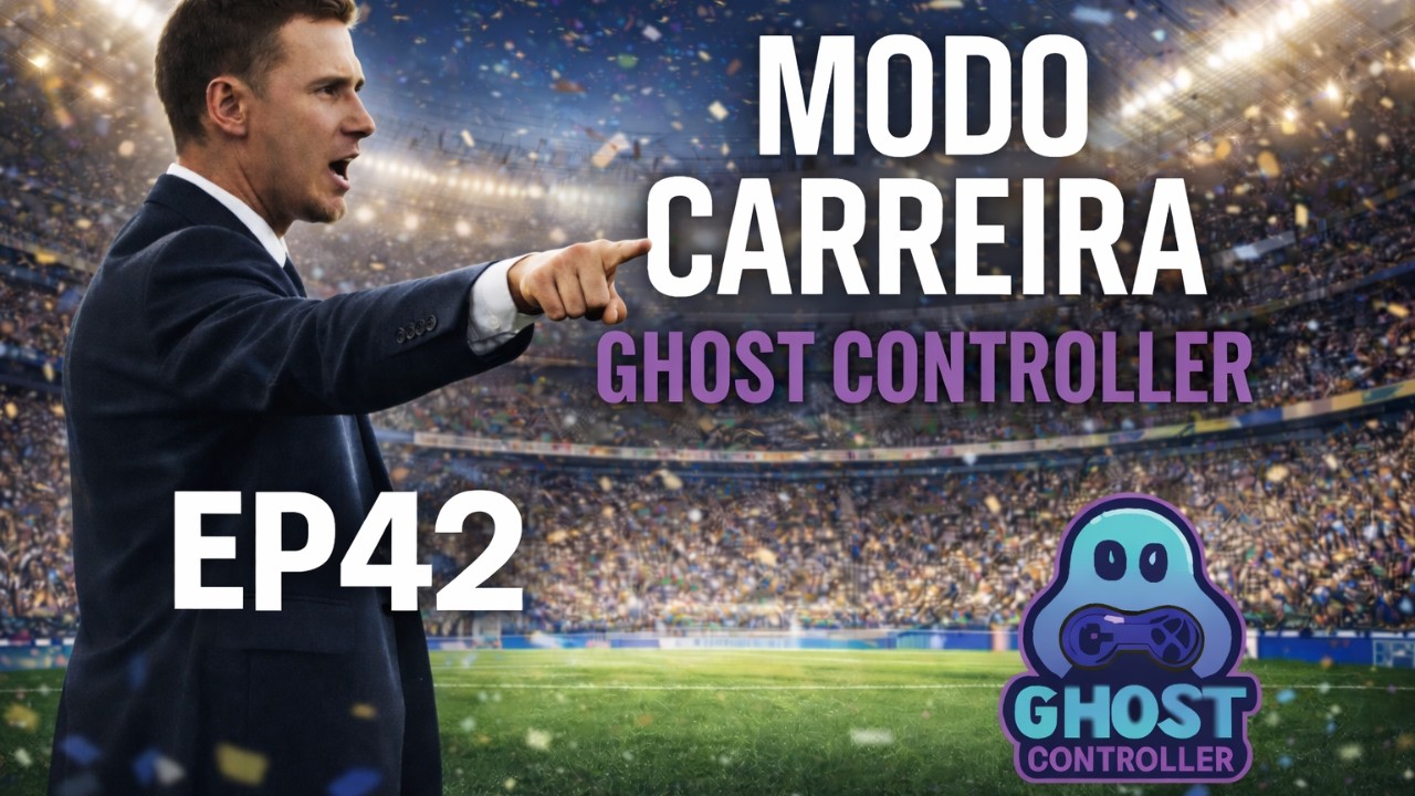 PRÉ-ÉPOCA COM OS JOGADORES QUE TEMOS | FC26 MODO CARREIRA TREINADOR – GHOST CONTROLLER #EPI42