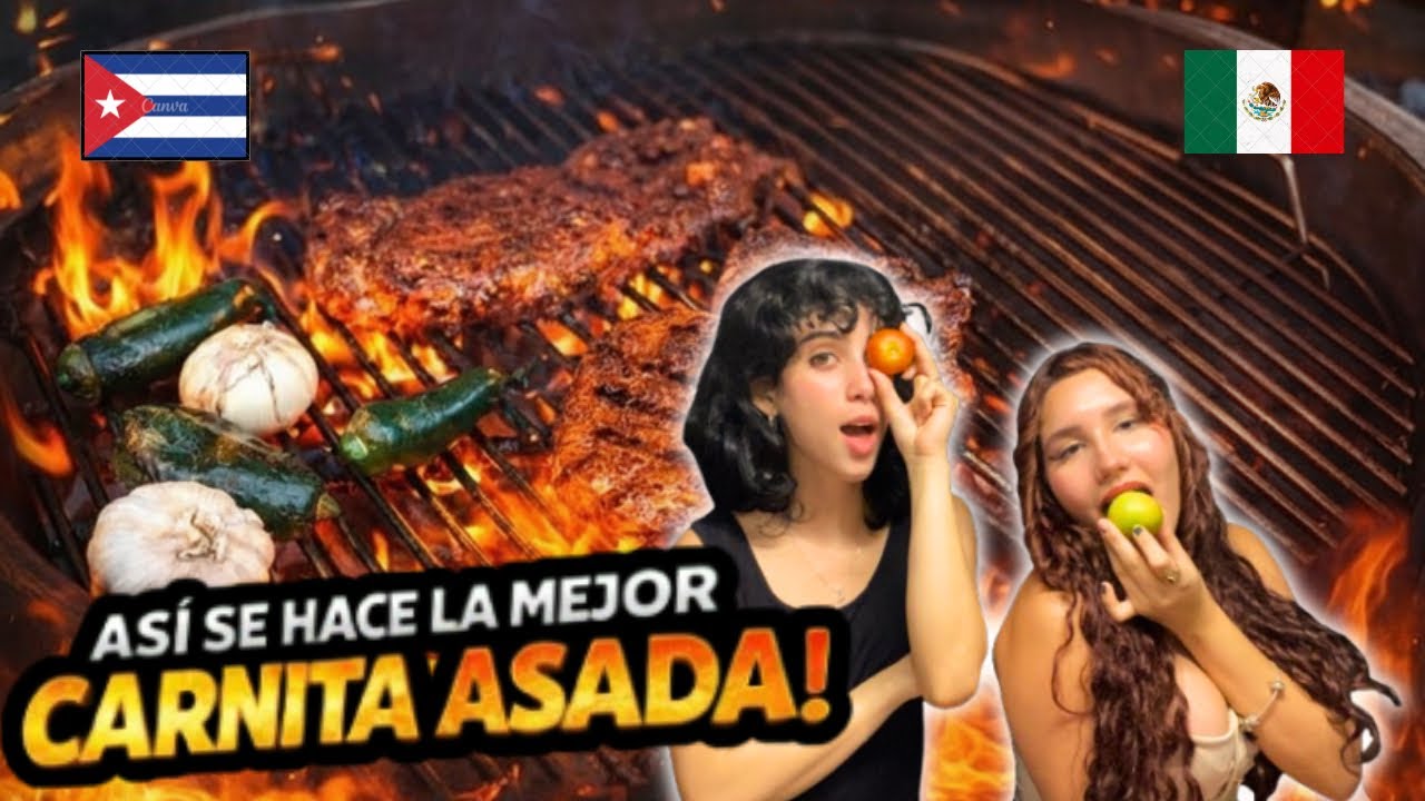 Una Clasica Carnita Asada - Cubanas Reaccionan 
