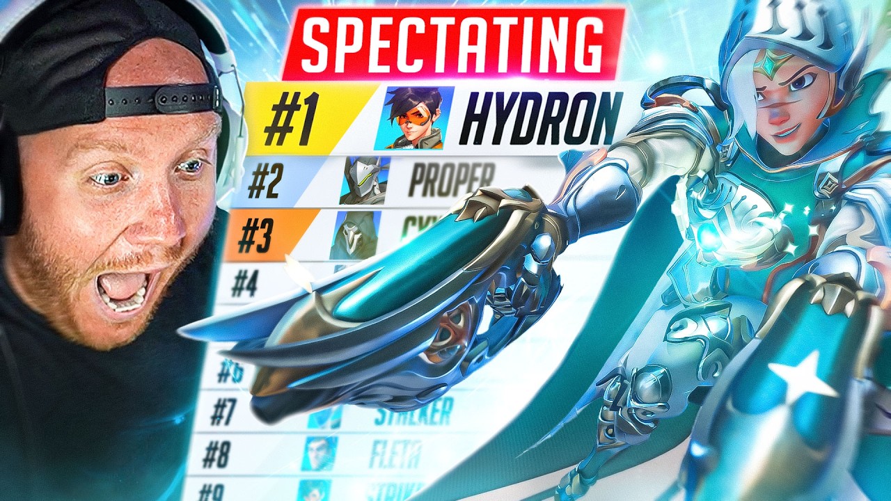 TIMTHETATMAN SPECTATES THE #1 DPS PLAYER IN OVERWATCH