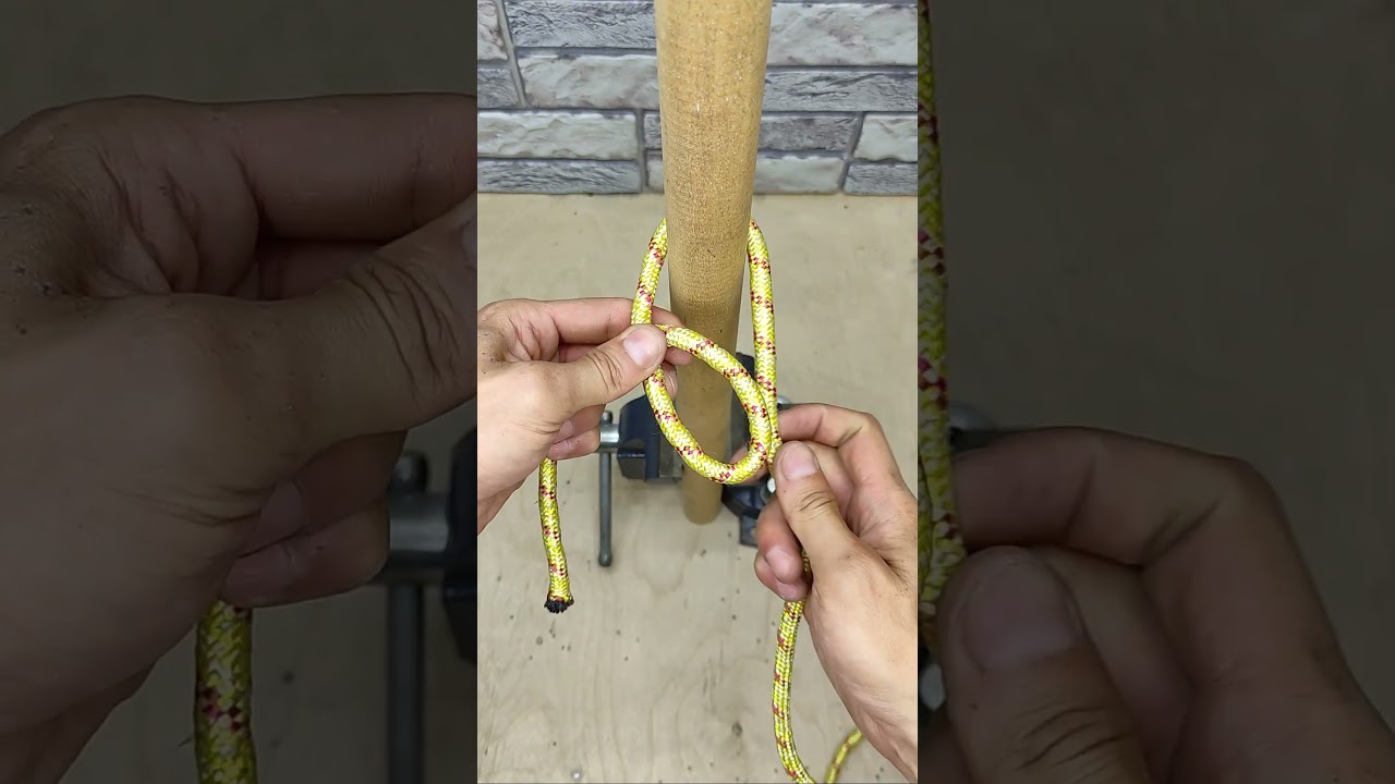 Обязательно запомни эту хитрость! Как завязать надежный узел, который легко распутать? #shorts