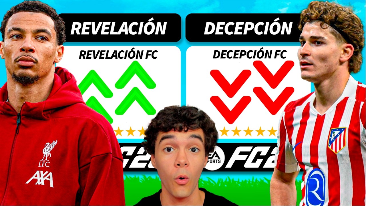 JUGADORES REVELACIÓN vs JUGADORES DECEPCIÓN (HASTA AHORA)