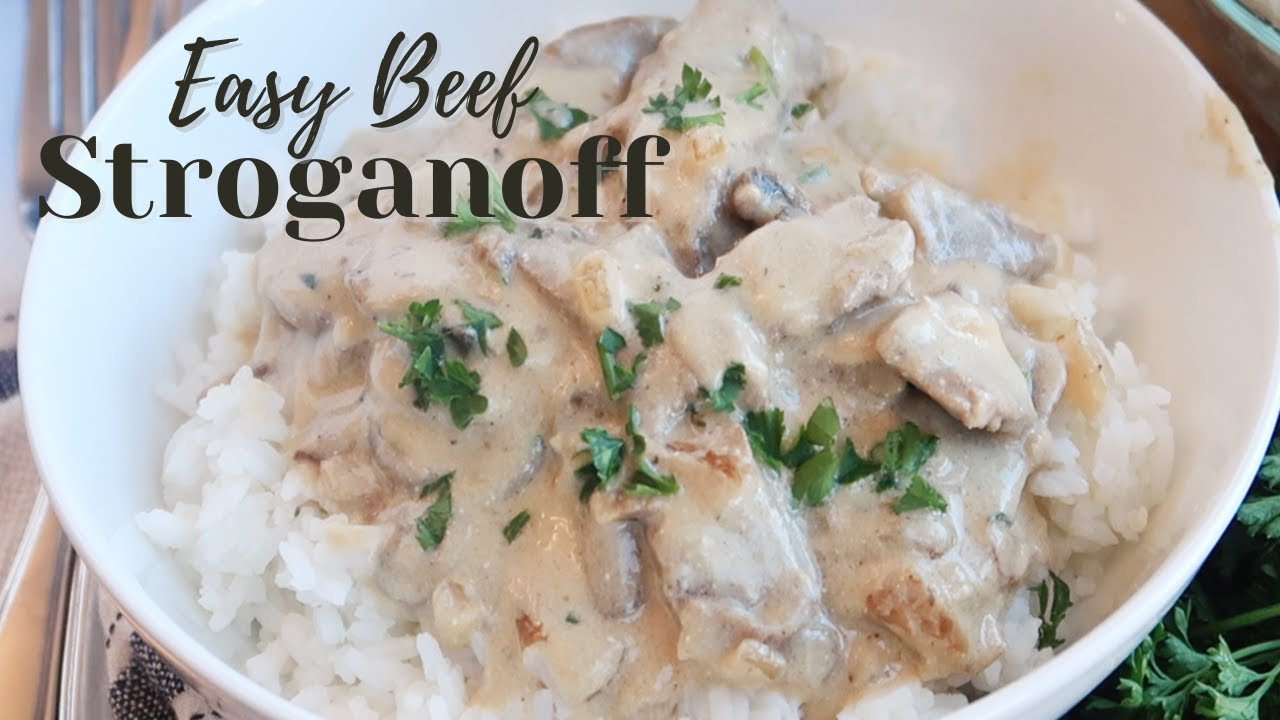 Classic Beef Stroganoff Recipe - The Creamy Classic You've Forgotten About