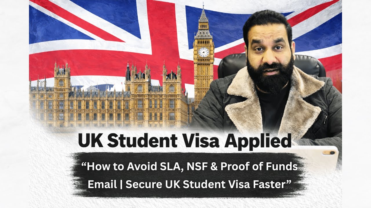 How to Avoid SLA, NSF & Proof of Funds Email | Secure UK Student Visa Faster