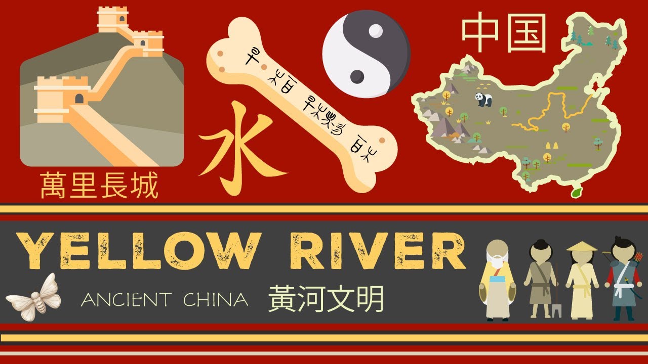 ANCIENT CHINA |  Yellow River Valley Civilization Legends and History of Ancient China for Kids
