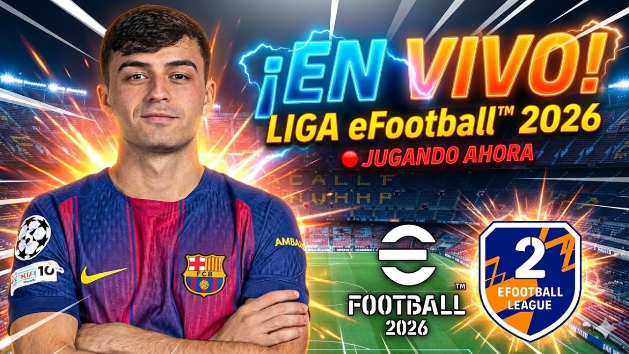 🔥 EN VIVO | eFootball™ 2026 – eFootball™ League 🔥 ¿ASCENSO O HUMILLACIÓN? ⚽🎮