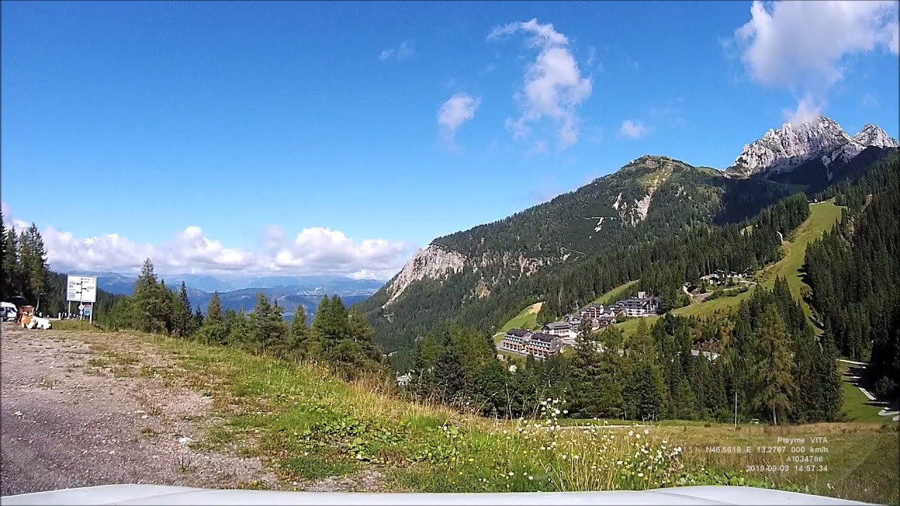Passo Pramolo-Ітalia. (Nassfeldpass- Аustria). Alt.1530м.  Alpi.  Austria-Italia.