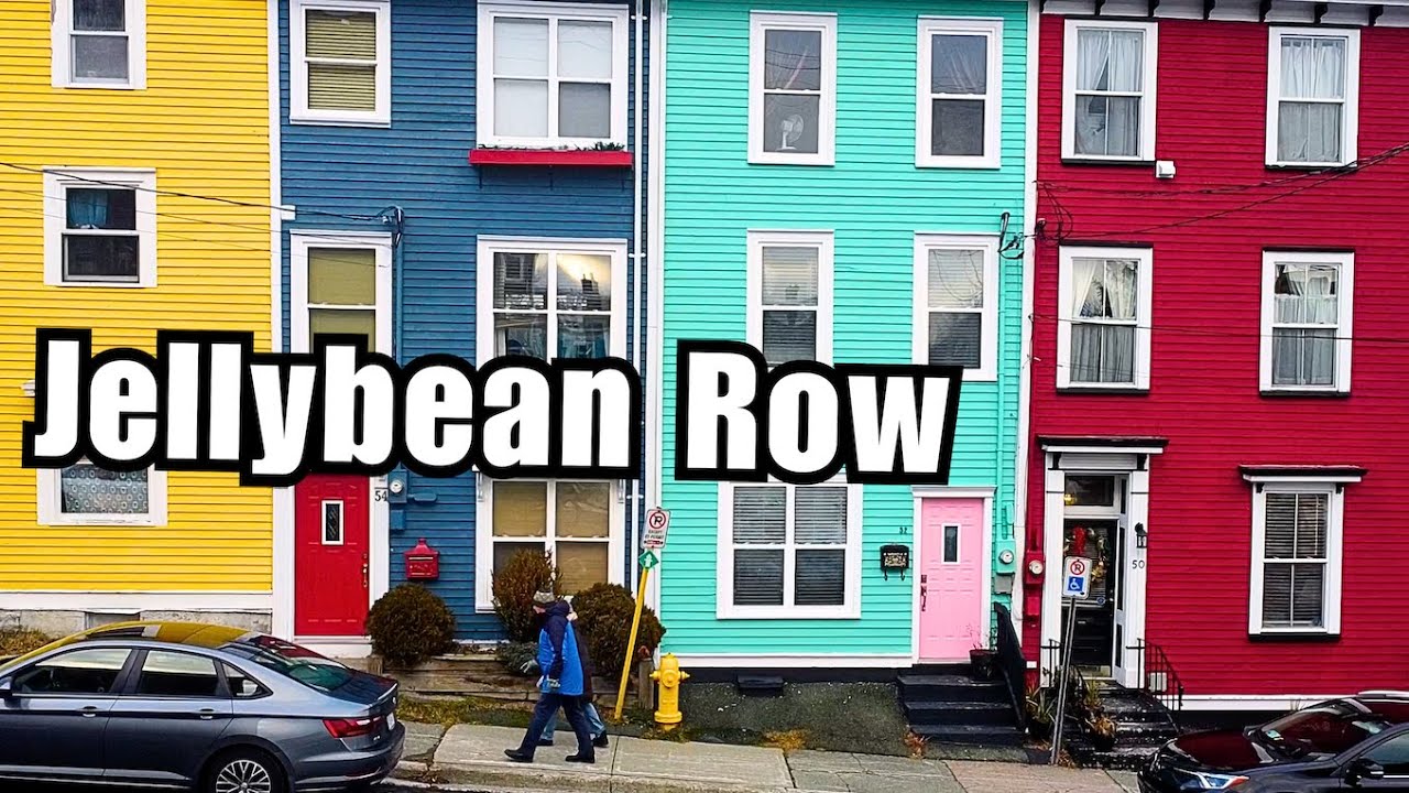 Why Are Houses In St. John's Newfoundland So Colorful?